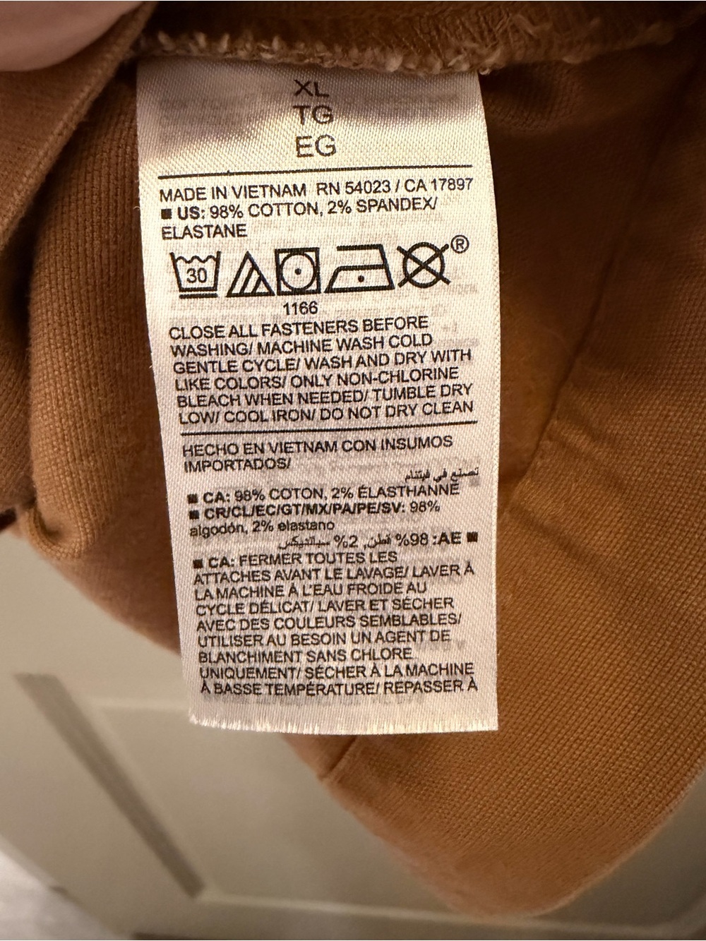 Barn Jacket with Corduroy Collar - Picture 3 of 4